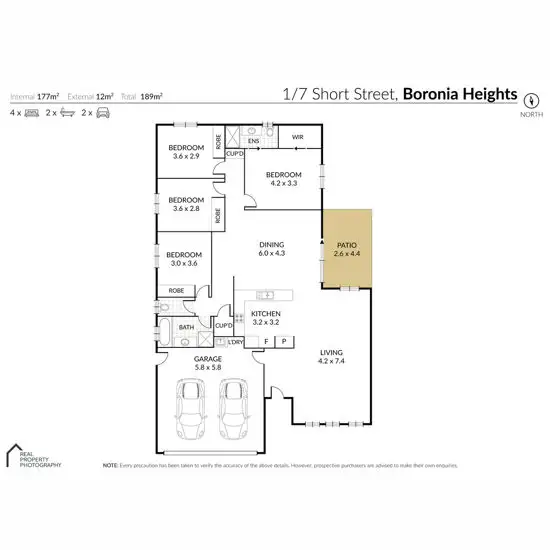Floorplan of Homely house listing, 1/7 Short Street, Boronia Heights QLD 4124
