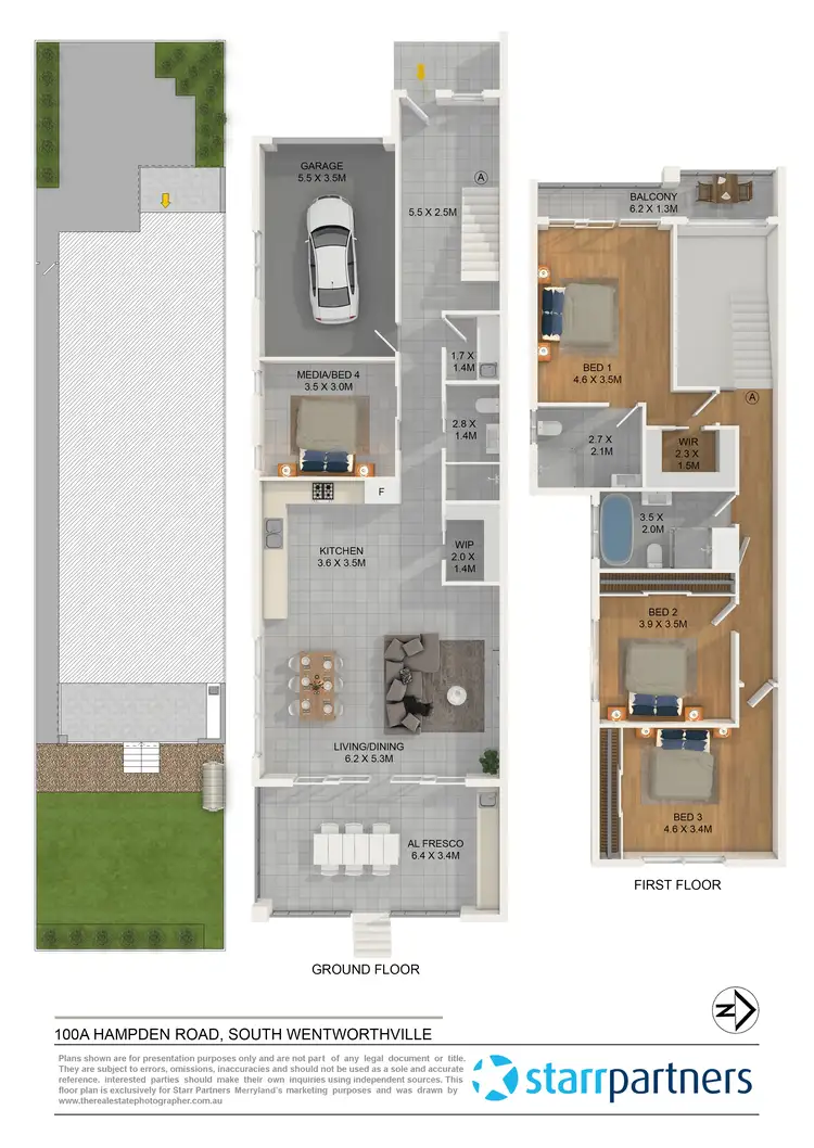 Floorplan of Homely house listing, 100a Hampden Road, South Wentworthville NSW 2145