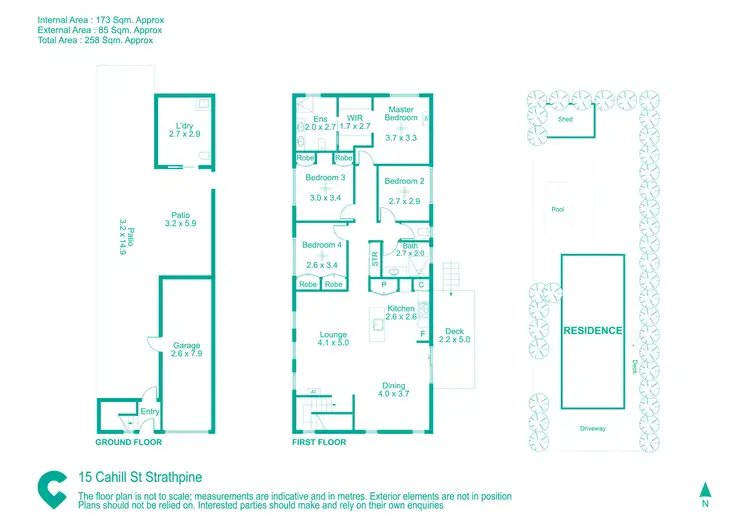 Floorplan of Homely house listing, 15 Cahill Street, Strathpine QLD 4500