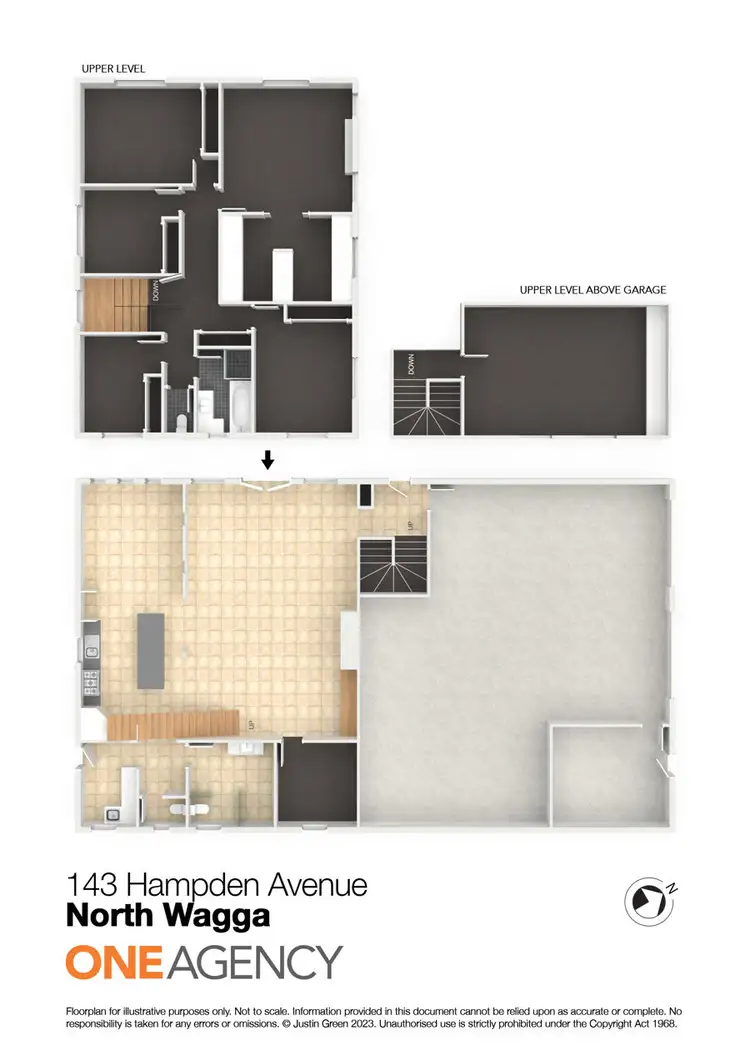 Floorplan of Homely studio listing, 143 HAMPDEN AVENUE, North Wagga Wagga NSW 2650