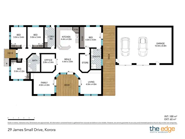Floorplan of Homely house listing, 29 James Small Drive, Korora NSW 2450