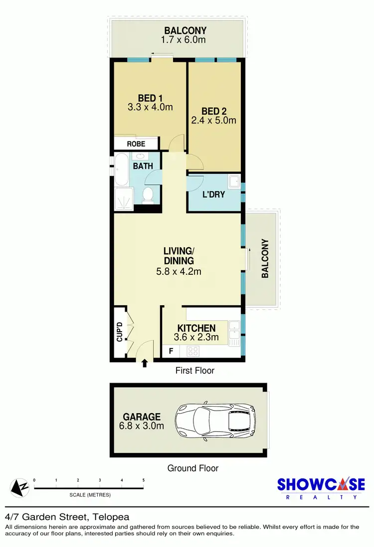 Floorplan of Homely apartment listing, 4/7 Garden Street, Telopea NSW 2117