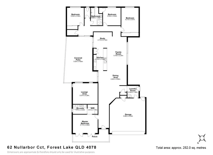 Floorplan of Homely house listing, 62 Nullarbor Cct, Forest Lake QLD 4078