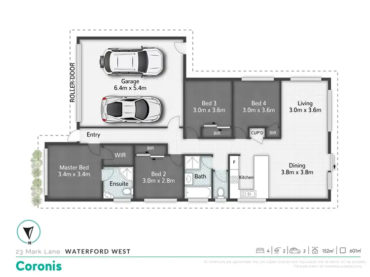 Floorplan of Homely house listing, 23 Mark Lane, Waterford West QLD 4133