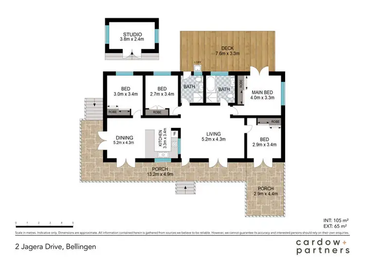 Floorplan of Homely house listing, 2 Jagera Drive, Bellingen NSW 2454