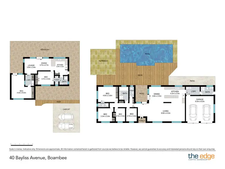 Floorplan of Homely house listing, 40 Bayliss Avenue, Boambee NSW 2450