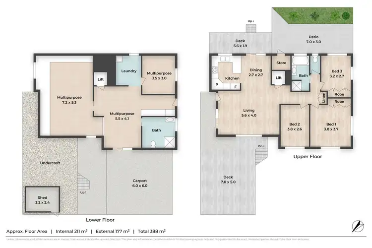 Floorplan of Homely house listing, 31 Ferny Way, Ferny Hills QLD 4055
