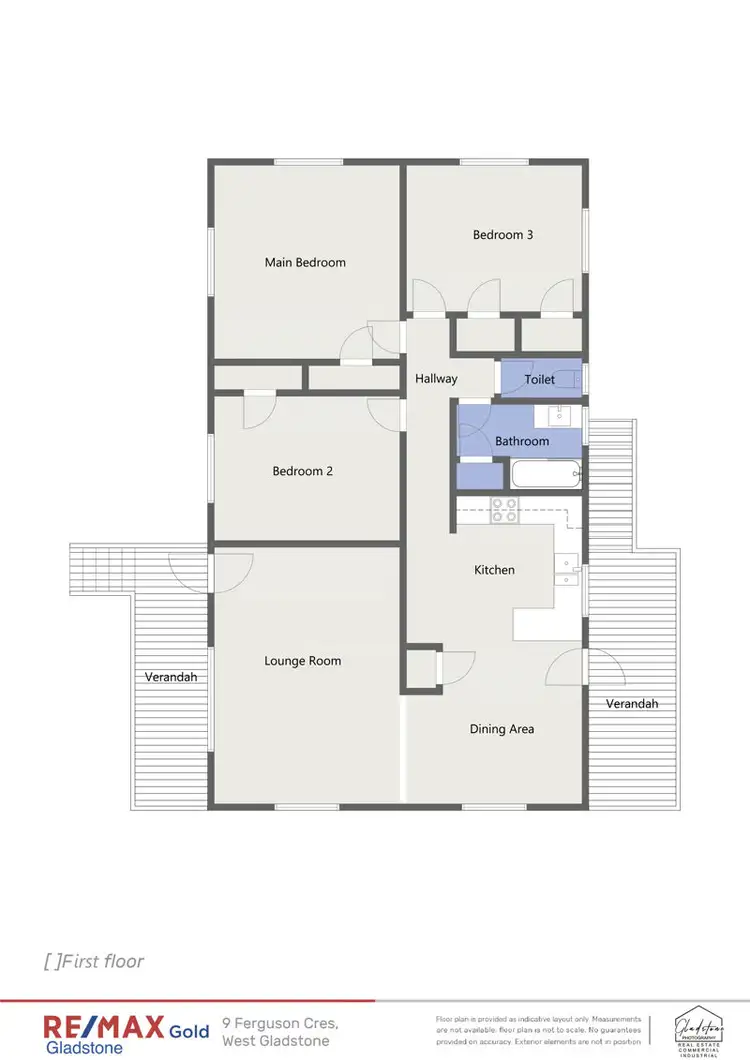 Floorplan of Homely house listing, 9 Ferguson Crescent, West Gladstone QLD 4680