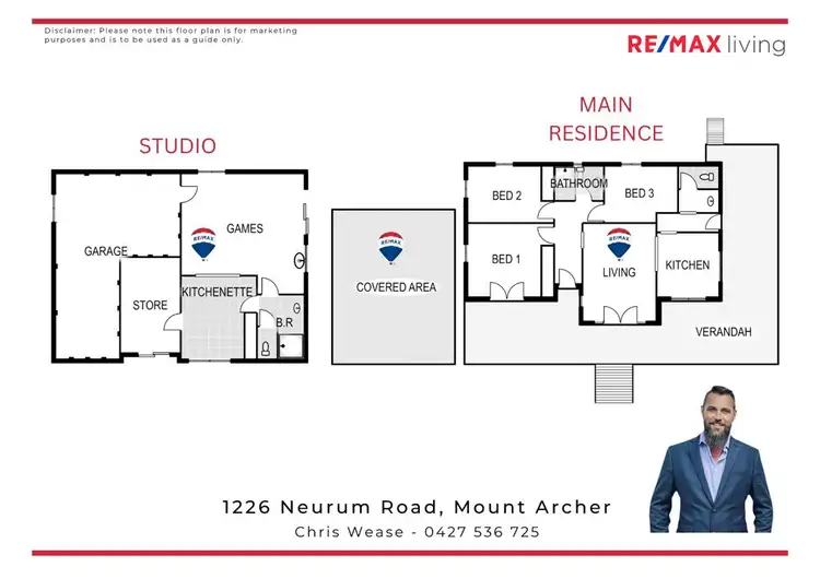 Floorplan of Homely house listing, 1226 Neurum Road, Mount Archer QLD 4514