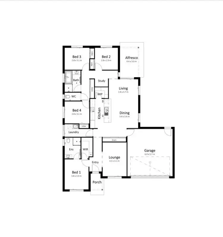 Floorplan of Homely house listing, Address available on request