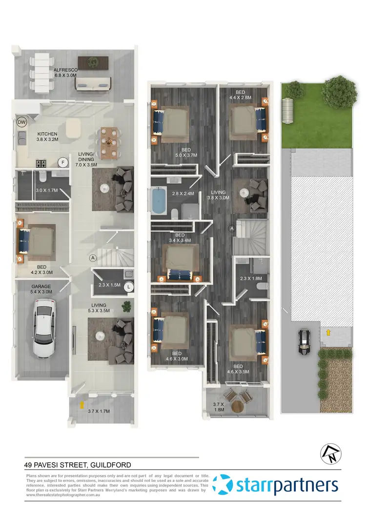 Floorplan of Homely house listing, 49 Pavesi Street, Guildford NSW 2161
