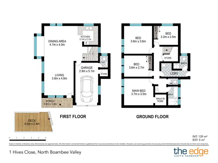 Floorplan of Homely house listing, 1 Hives Close, North Boambee Valley NSW 2450