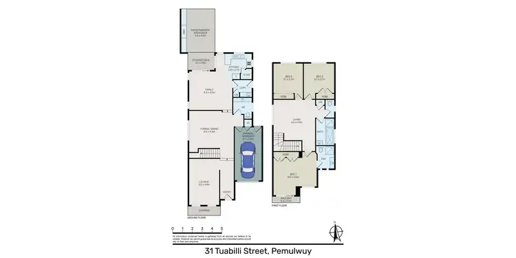 Floorplan of Homely house listing, 31 Tuabilli Street, Pemulwuy NSW 2145