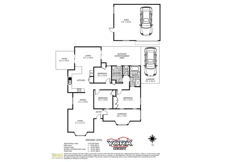 Floorplan of Homely house listing, 4 Agnes Street, Centenary Heights QLD 4350