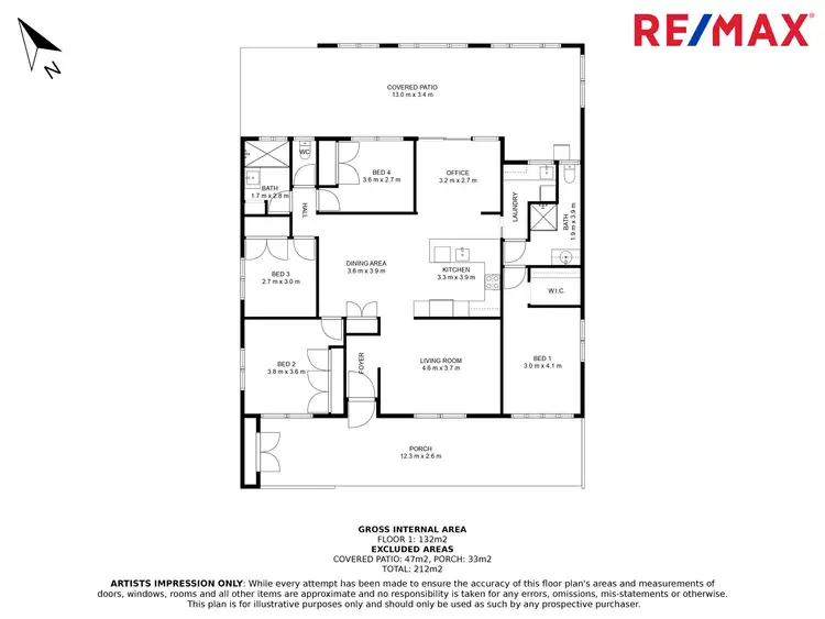 Floorplan of Homely house listing, 12 Cobbs Road, Woombye QLD 4559
