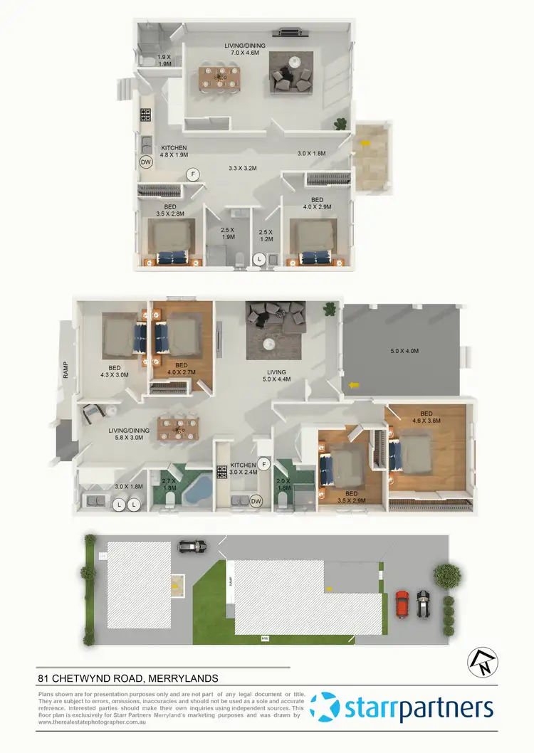 Floorplan of Homely house listing, 81 & 81a Chetwynd Road, Merrylands NSW 2160