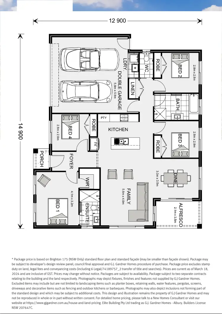 Floorplan of Homely land listing, 416 Bownds St, Lavington NSW 2641