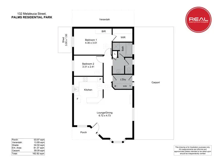 Floorplan of Homely house listing, 132/61 Supple Road, Waterloo Corner SA 5110