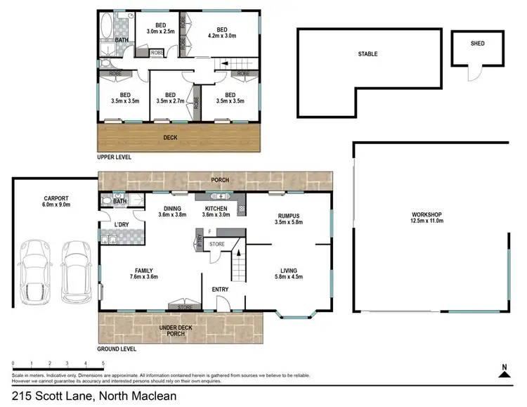 Floorplan of Homely rural property listing, 215-225 Scott lane, North Maclean QLD 4280