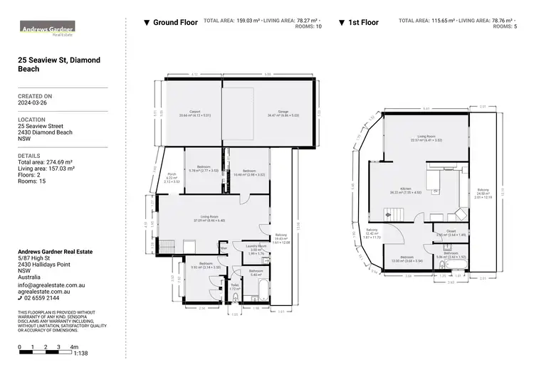 Floorplan of Homely house listing, 25 Seaview Street, Diamond Beach NSW 2430