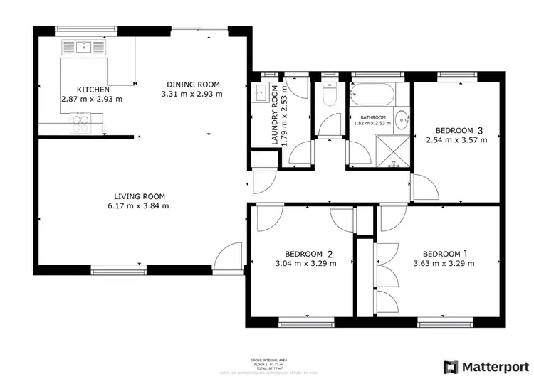 Floorplan of Homely house listing, 6 Lukin Close, Boambee East NSW 2452