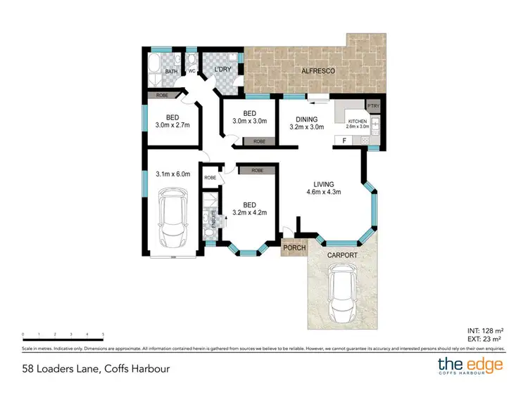 Floorplan of Homely house listing, 58 Loaders Lane, Coffs Harbour NSW 2450