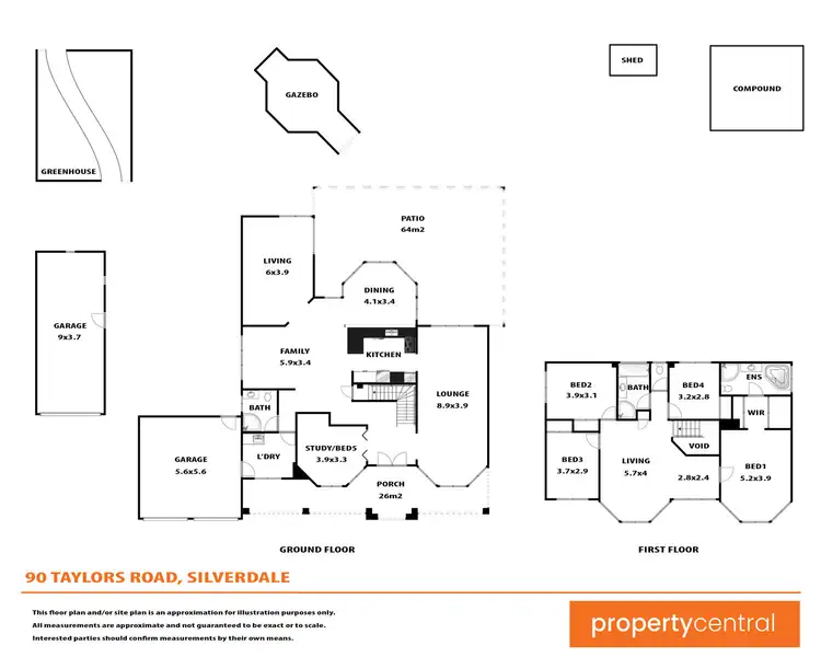 Floorplan of Homely house listing, 90 Taylors Road, Silverdale NSW 2752