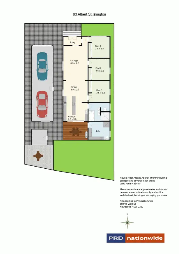 Floorplan of Homely house listing, 93 Albert Street, Islington NSW 2296