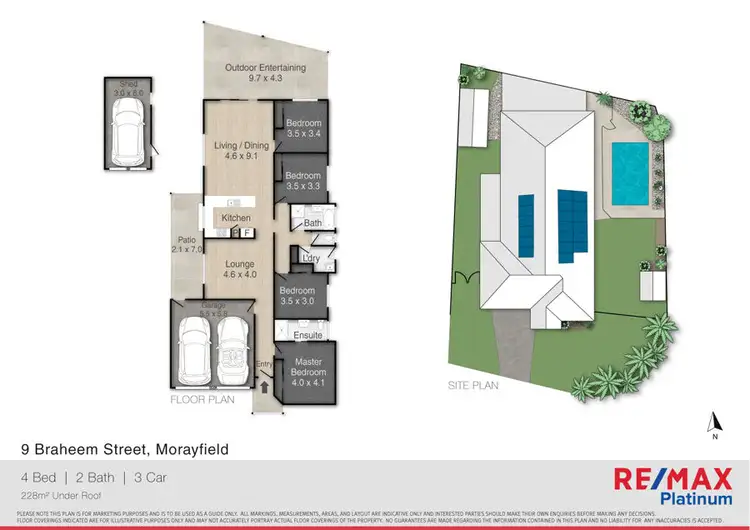 Floorplan of Homely house listing, 9 Braheem Street, Morayfield QLD 4506