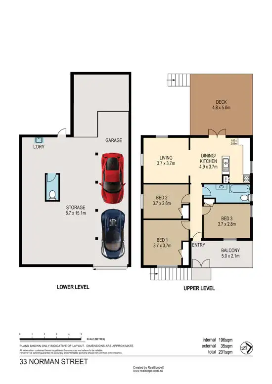 Floorplan of Homely house listing, 33 Norman Street, East Brisbane QLD 4169