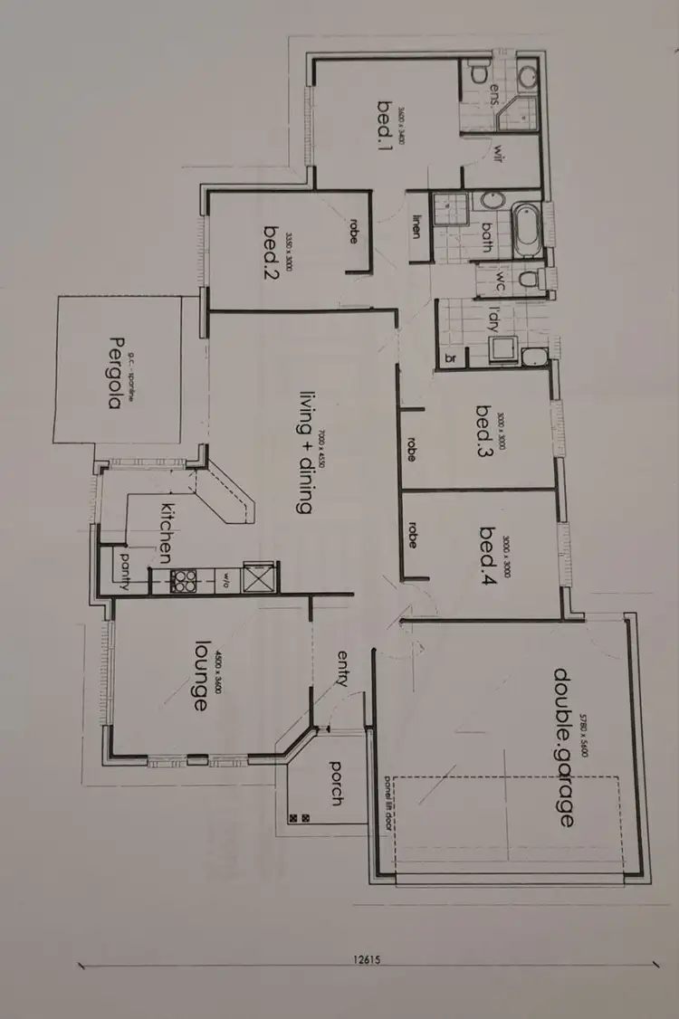 Floorplan of Homely house listing, 7 Lewis Street, Crows Nest QLD 4355