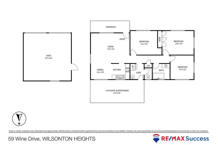 Floorplan of Homely house listing, 59 Wine Drive, Wilsonton Heights QLD 4350