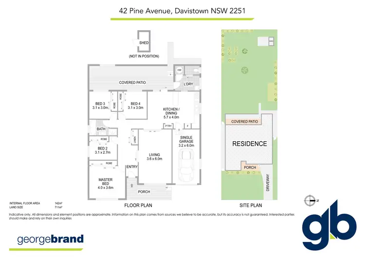 Floorplan of Homely house listing, 42 Pine Avenue, Davistown NSW 2251