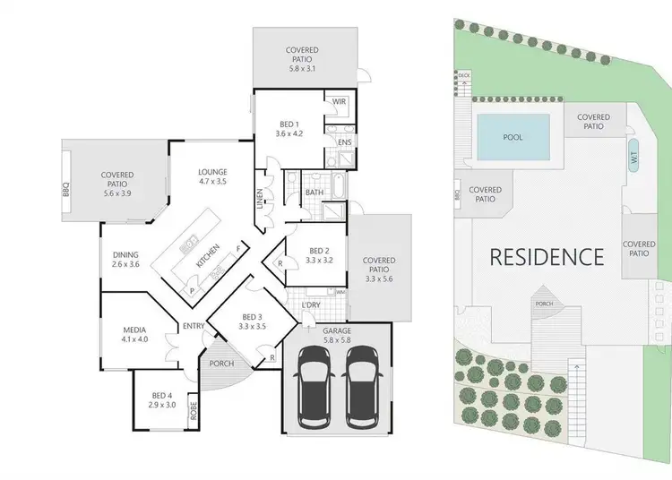 Floorplan of Homely house listing, 22 Discovery Drive, Little Mountain QLD 4551