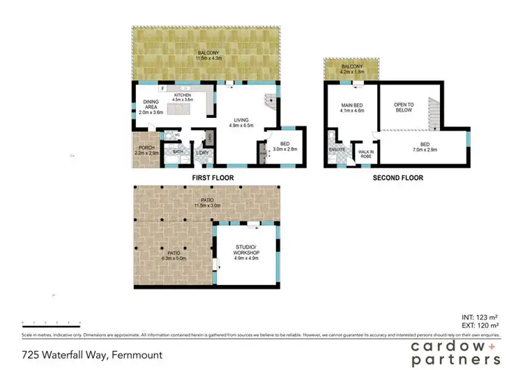 Floorplan of Homely house listing, 725 Waterfall Way, Bellingen NSW 2454
