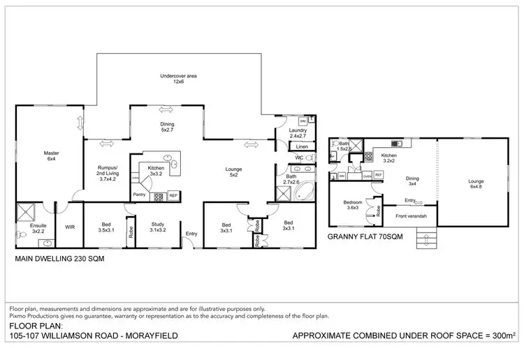 Floorplan of Homely rural property listing, 105-107 Williamson Road, Morayfield QLD 4506