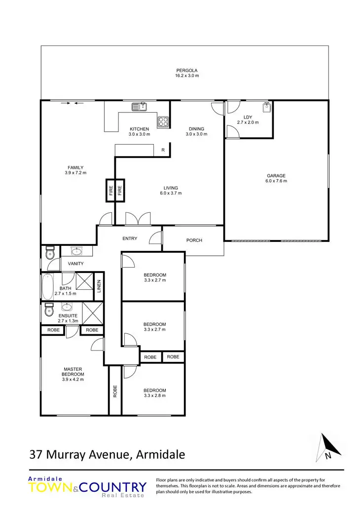 Floorplan of Homely house listing, 37 Murray Avenue, Armidale NSW 2350