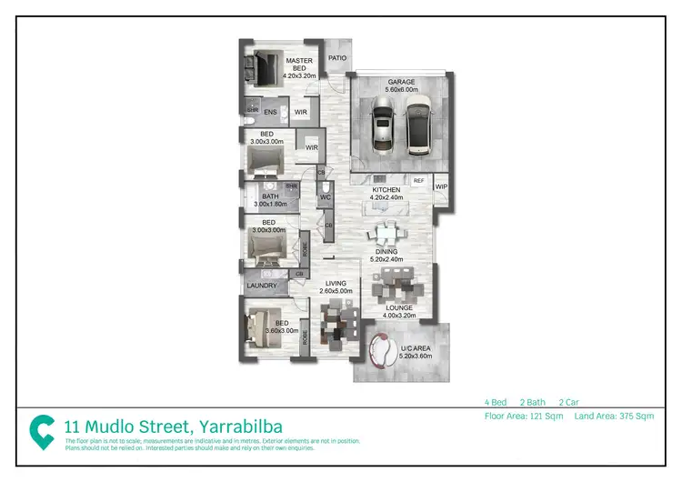 Floorplan of Homely house listing, 11 Mudlo Street, Yarrabilba QLD 4207