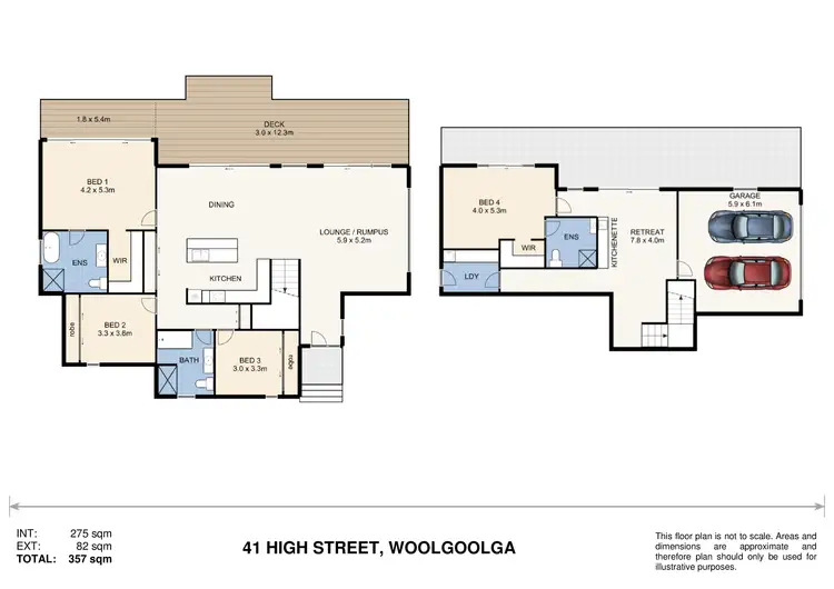 Floorplan of Homely house listing, 41 High Street, Woolgoolga NSW 2456