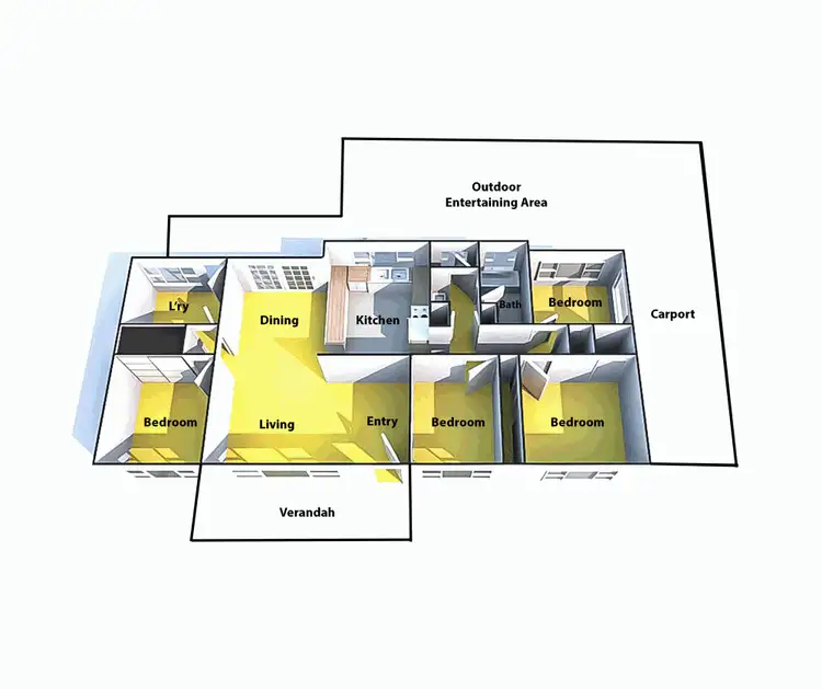 Floorplan of Homely house listing, 47 Miles Street, Caboolture QLD 4510