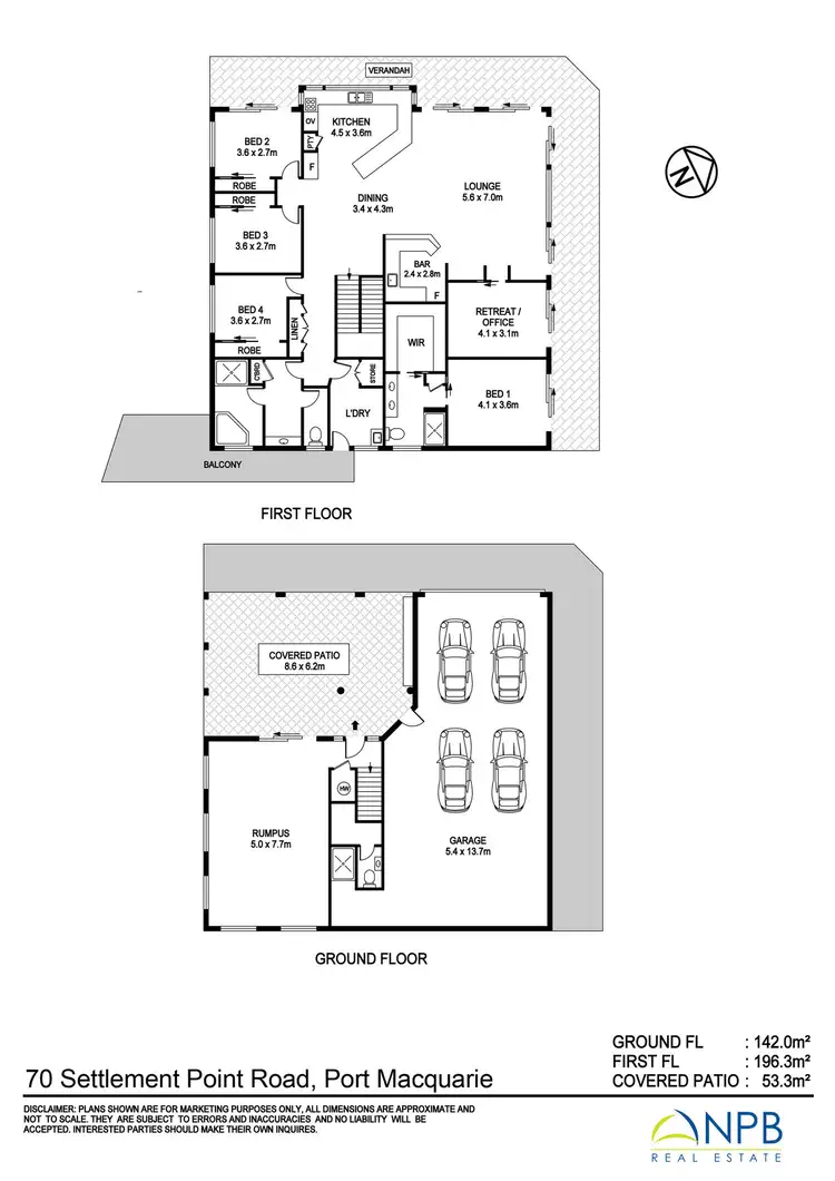 Floorplan of Homely house listing, 70 Settlement Point Road, Port Macquarie NSW 2444