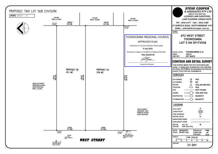 Floorplan of Homely land listing, 72 West Street, Toowoomba QLD 4350