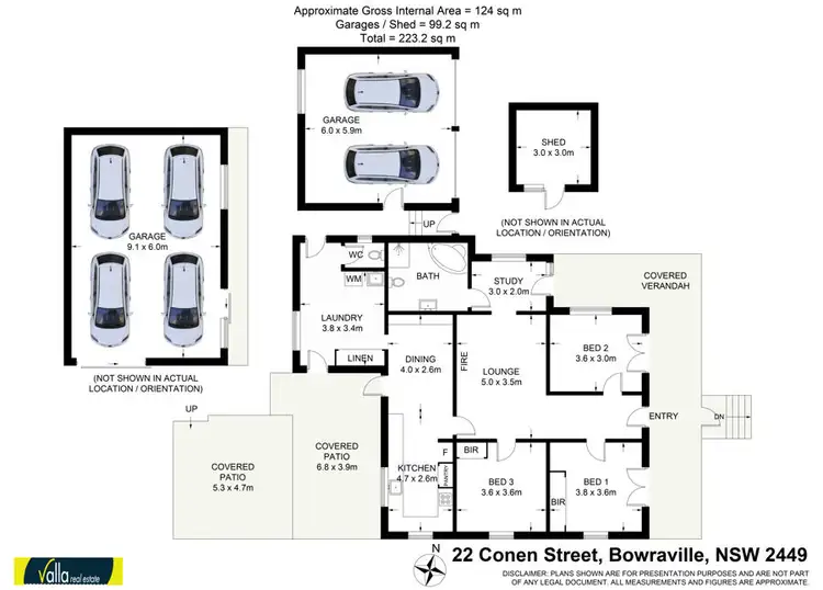 Floorplan of Homely house listing, 22 CONEN STREET, Bowraville NSW 2449