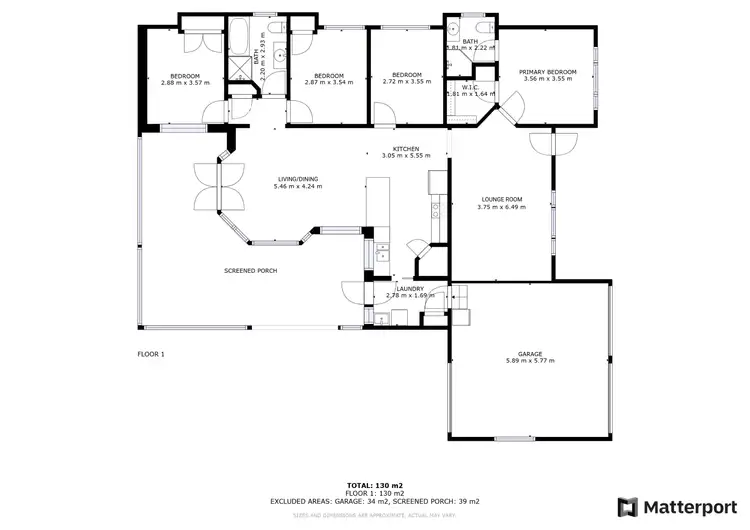 Floorplan of Homely house listing, 6 Dolphin Drive, Toormina NSW 2452