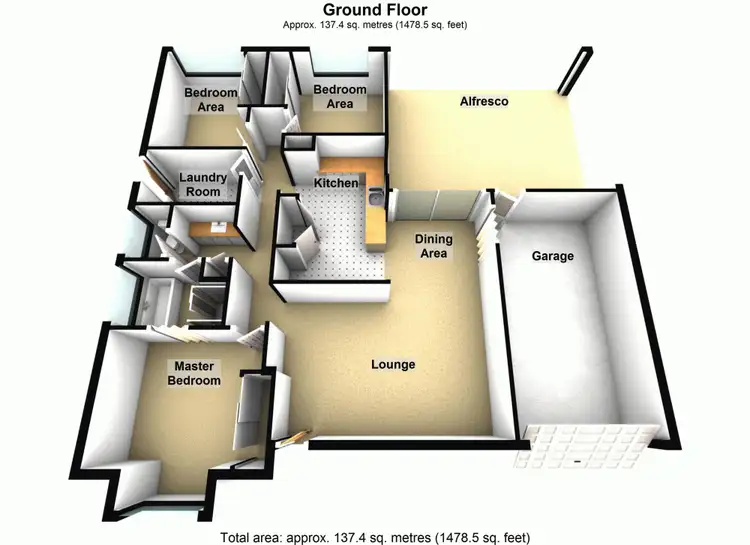Floorplan of Homely house listing, 23 Brumby Circuit, Sumner QLD 4074