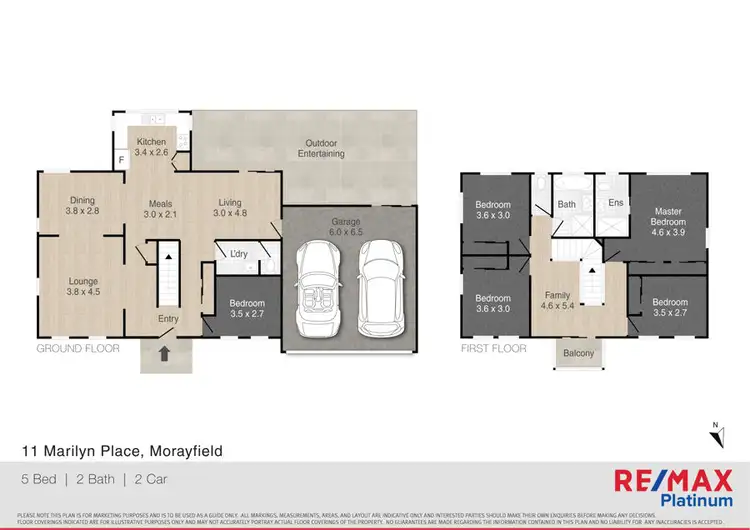 Floorplan of Homely house listing, 11 Marilyn Place, Morayfield QLD 4506