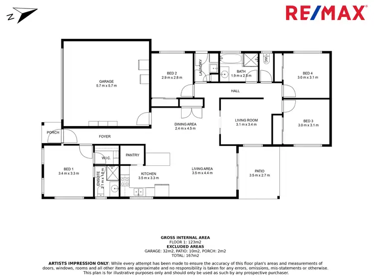 Floorplan of Homely house listing, 26 Creekside Circuit, Nambour QLD 4560