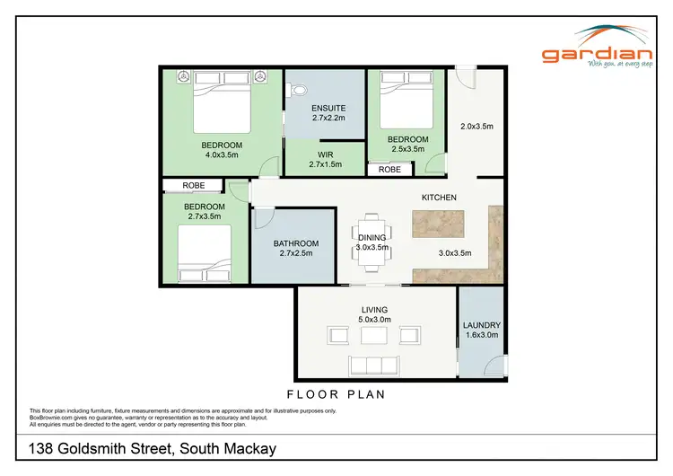 Floorplan of Homely house listing, 138 Goldsmith Street, South Mackay QLD 4740