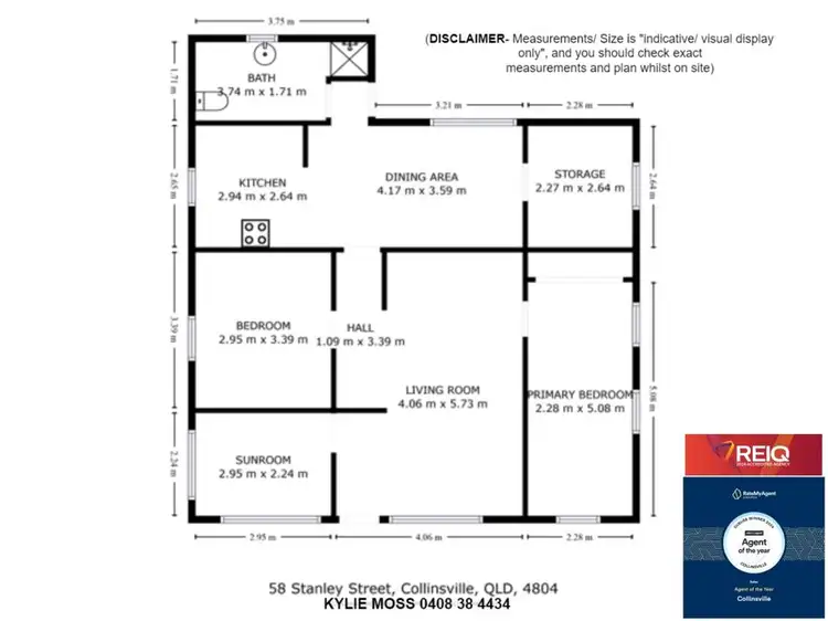 Floorplan of Homely house listing, 58 Stanley Street, Collinsville QLD 4804