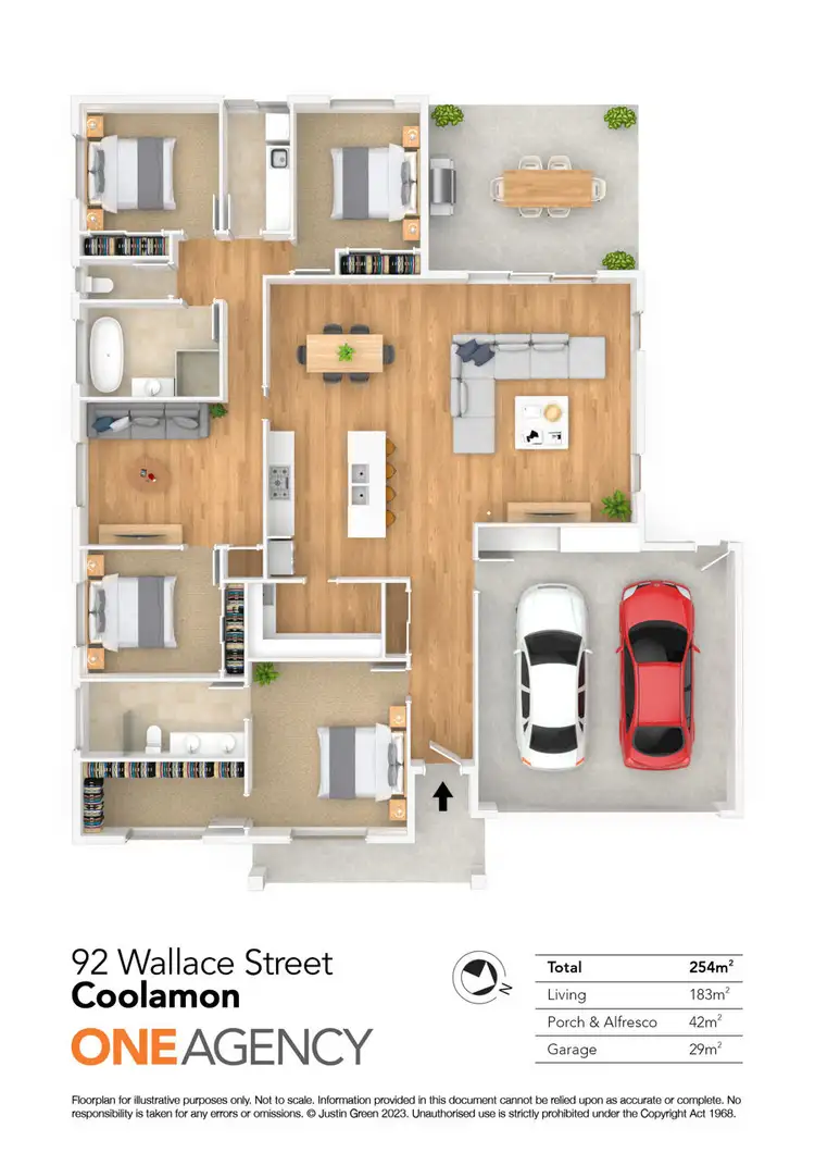 Floorplan of Homely house listing, 92 WALLACE STREET, Coolamon NSW 2701